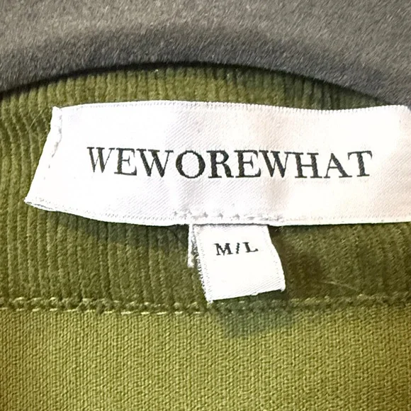 WeWoreWhat from REVOLVE Olive Green Top - Picture 2 of 6